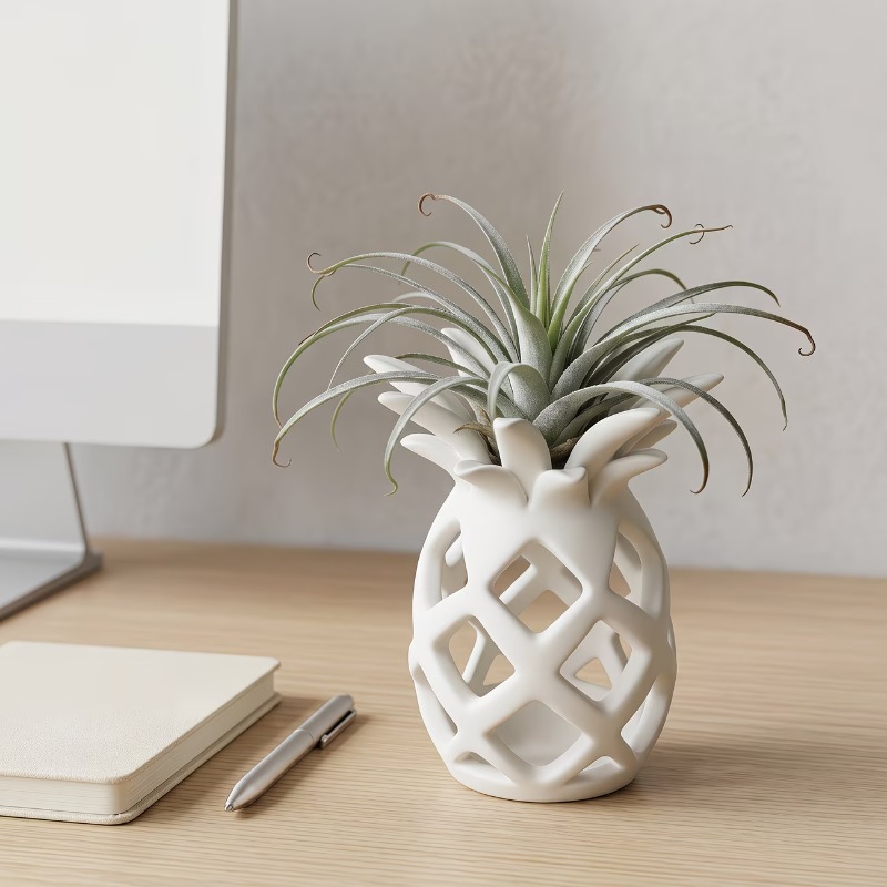 3D-geprinte ananasvormige luch - Air Plant Tillandsia recensie en prijs
