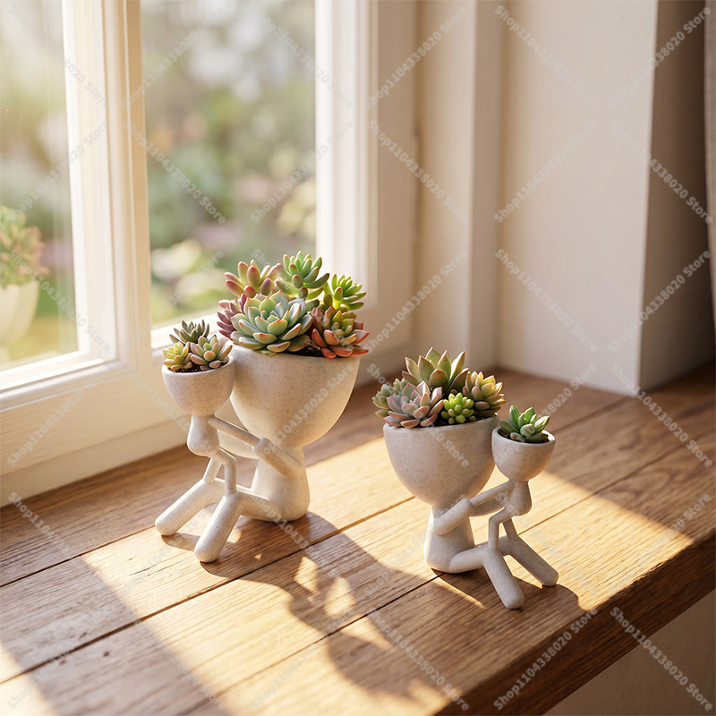 Familie-stijl pot - Creatieve  - Plant Parent Pot recensie en prijs