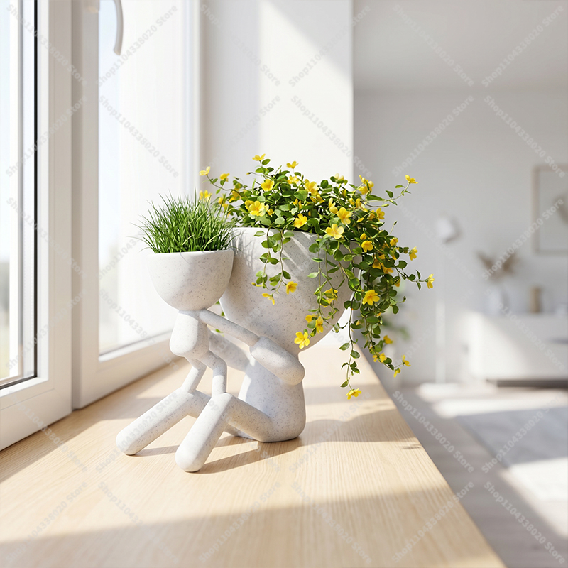 Familie-stijl pot - Creatieve  - Plant Parent Pot recensie en prijs
