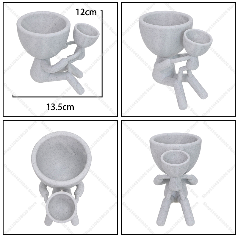 Familie-stijl pot - Creatieve  - Plant Parent Pot recensie en prijs
