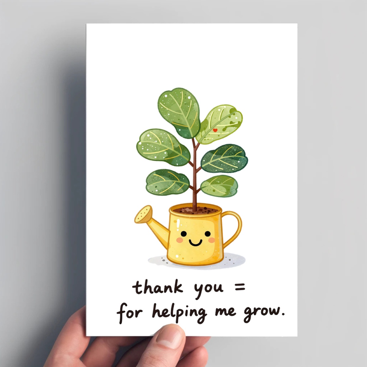 1 zoete en warme bedankkaart v - Plant Parent Pot recensie en prijs