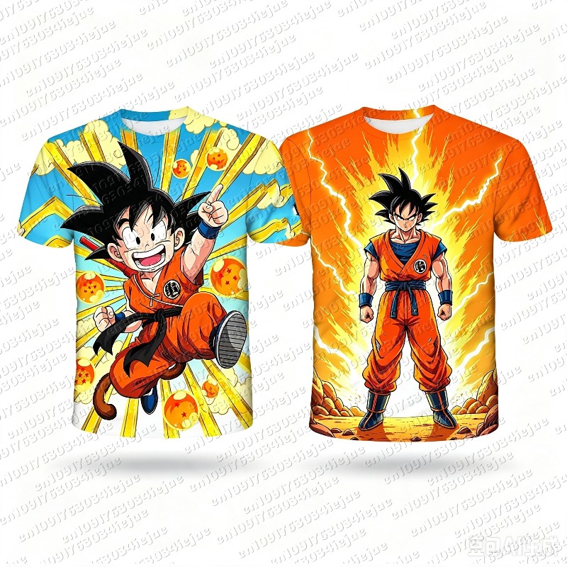 Anime Dragon Ball Son Goku 3D  - Plant Parent T Shirt recensie en prijs