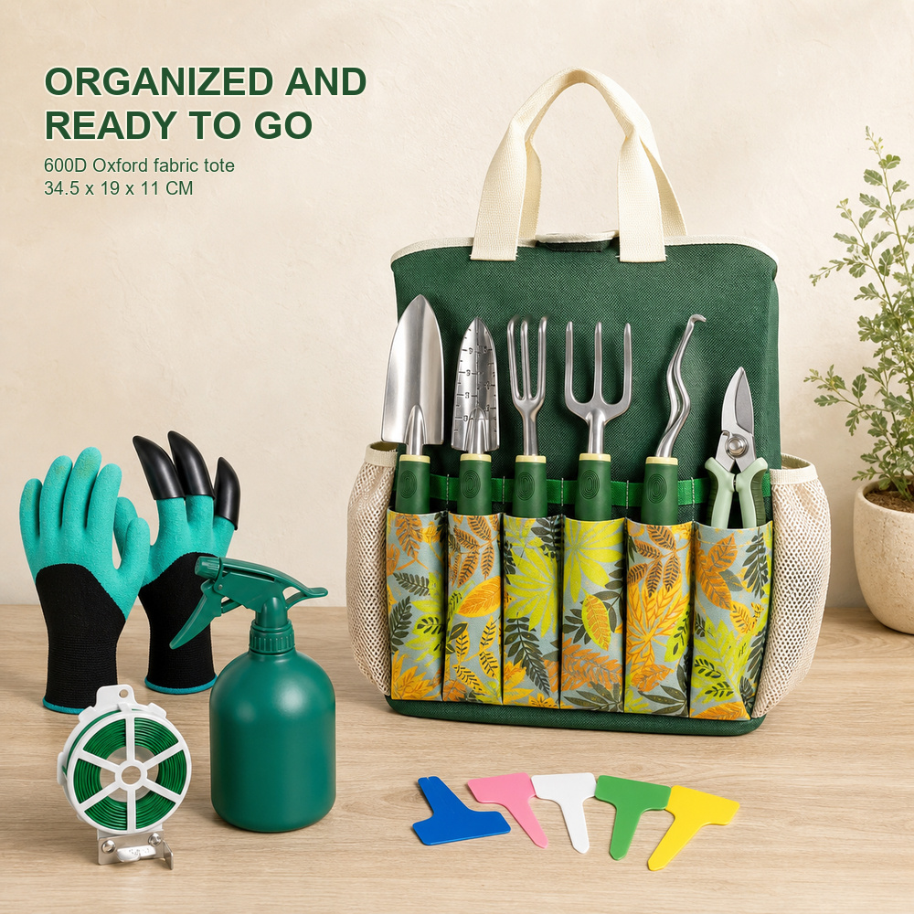 16-delige tuin gereedschapset  - Plant Parent Kit recensie en prijs